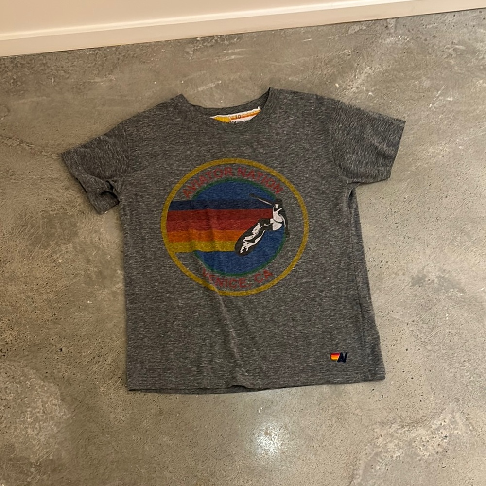 Like new Heather grey aviator nation t shirt